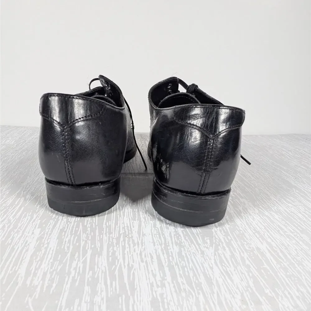 Stacy Adams Oxford Shoes Mens Size 8.5 D Black Madison (00049-01)